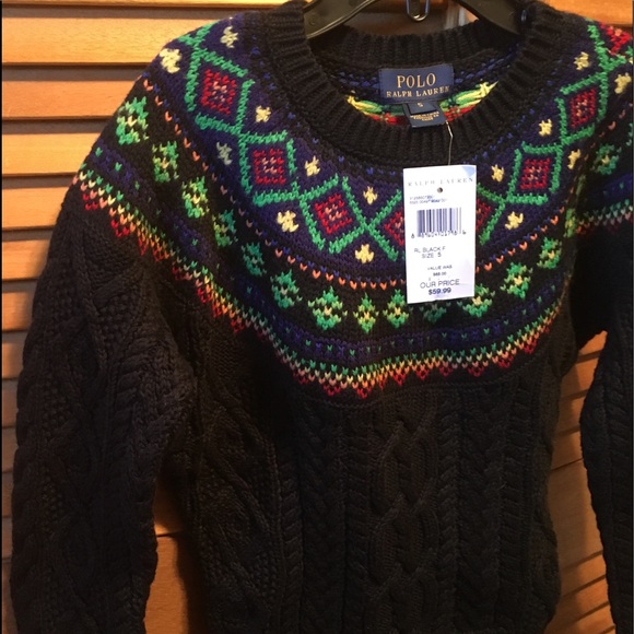 Polo Ralph Lauren Black Sweater - Picture 3 of 8